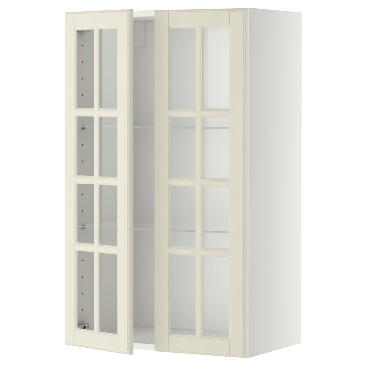 Шкаф - METOD IKEA/ МЕТОД ИКЕА, 100х60 см, белый/светло-бежевый