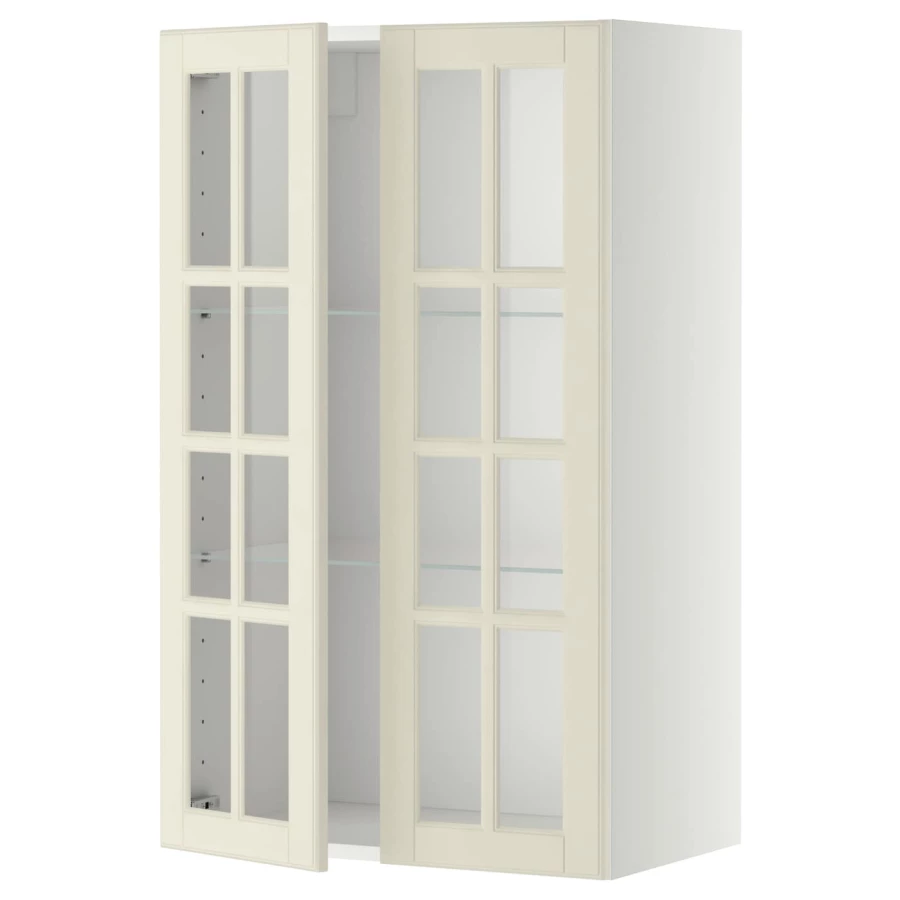 Шкаф - METOD IKEA/ МЕТОД ИКЕА, 100х60 см, белый/светло-бежевый (изображение №1)