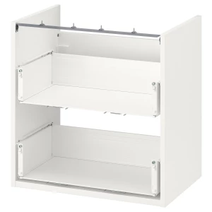 Каркас тумбы под раковину - ENHET IKEA/ ЭНХЕТ ИКЕА, 60x40x60 см, белый