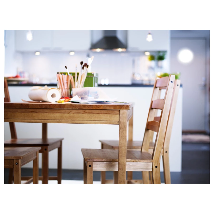 Набор кухонных столов - JOKKMOKK IKEA/ЙОККМОКК ИКЕА,118х74х41 см, коричневый (изображение №2)