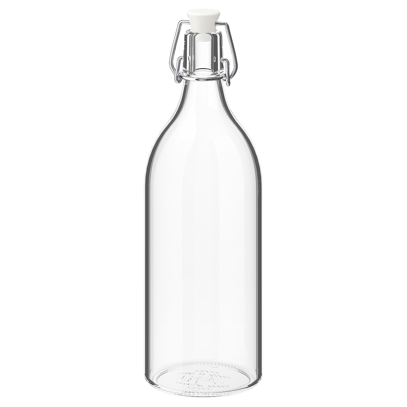Бутылка с крышкой - IKEA KORKEN, 1 л, стекло, КОРКЕН ИКЕА