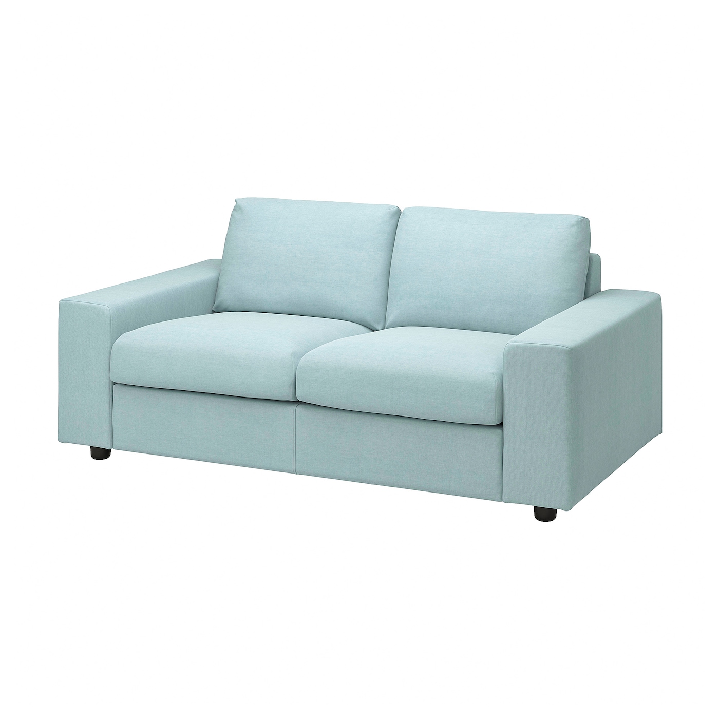 Чехол на 2-местный диван  - IKEA  VIMLE/ВИМЛЕ ИКЕА,  голубой