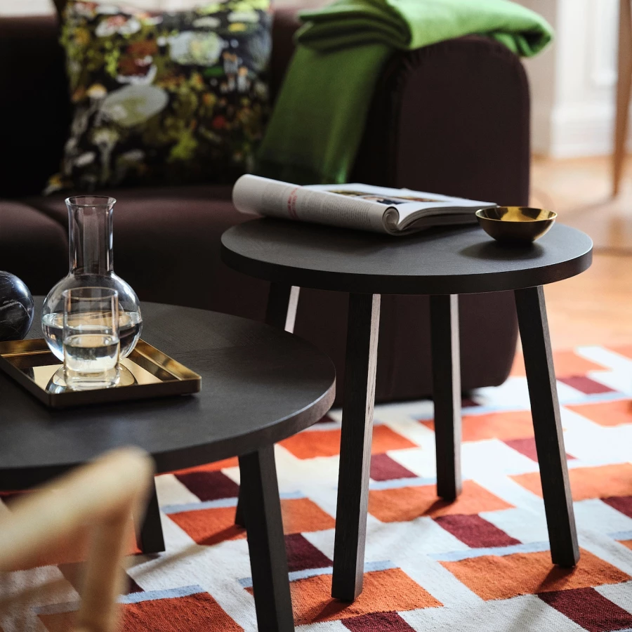 Стол IKEA STOCKHOLM 2025/СТОКГОЛЬМ 2025 ИКЕА, 55 см, темно-коричневый (изображение №3)