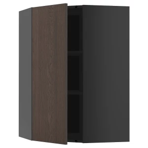 METOD Угловой навесной шкаф с полками ИКЕА