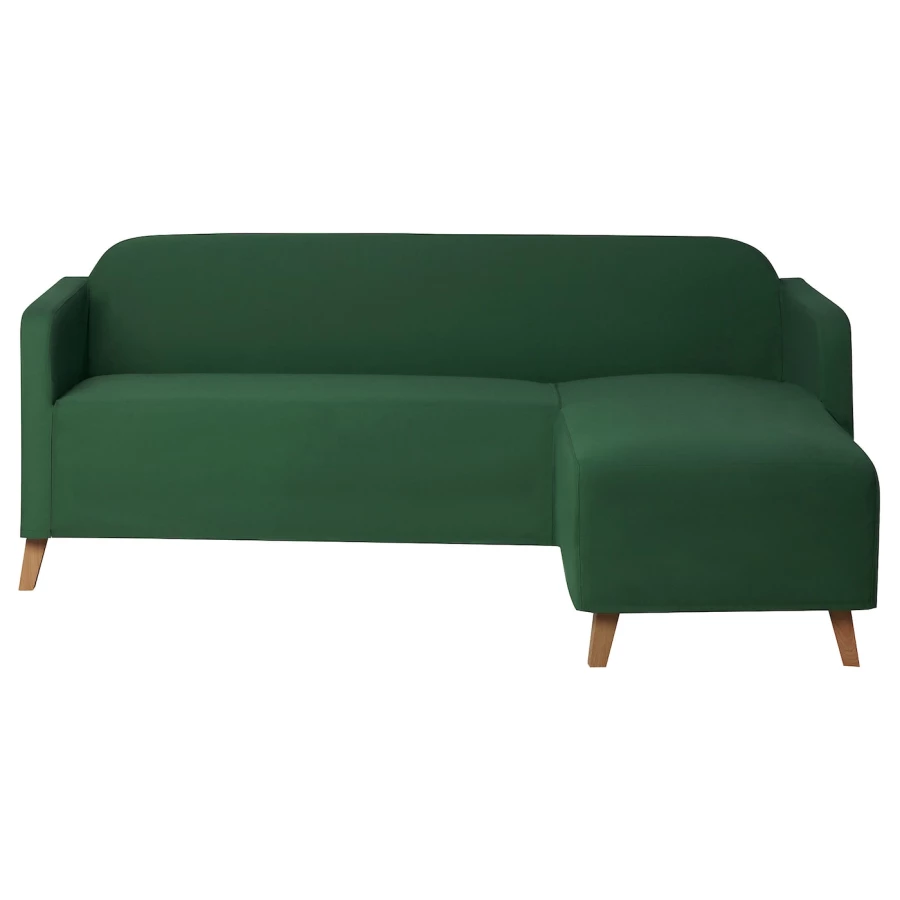 Протектор на 3-местный диван - IKEA LINANÄS/LINANAS, 36x5x55см, зеленый, ЛИНАНЭС ИКЕА (изображение №2)