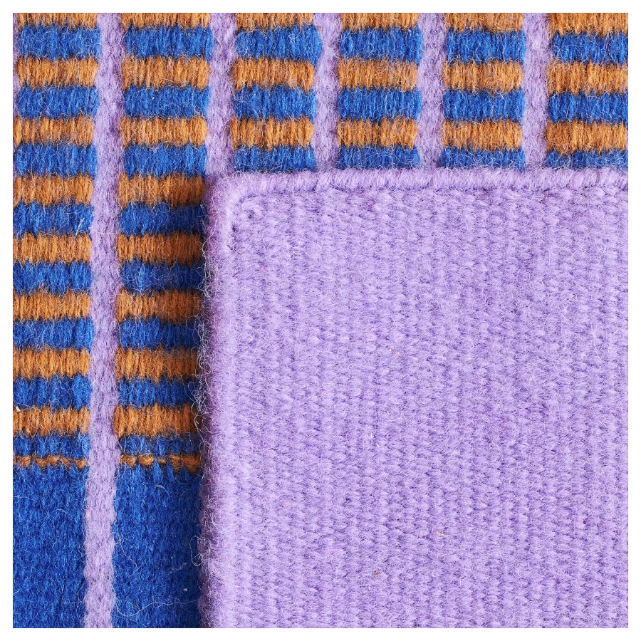 TESAMMANS Плоский тканый разноцветный ковер ИКЕА (изображение №2)