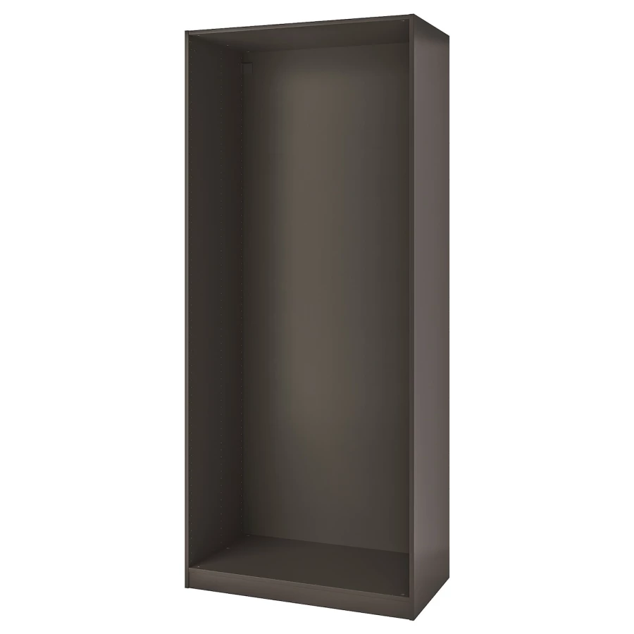 Каркас гардероба - IKEA PAX, 100x58x236 см, темно-серый ПАКС ИКЕА (изображение №1)