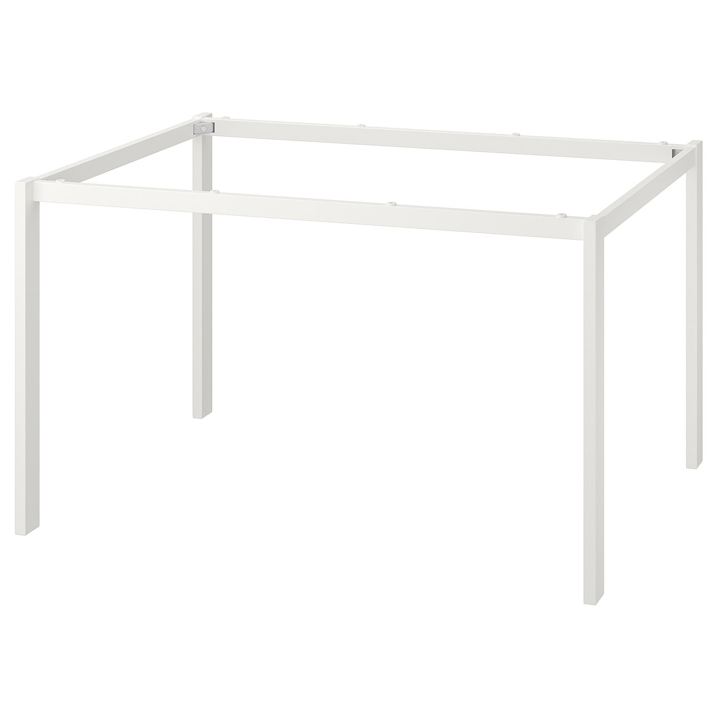 Основание обеденного стола - IKEA MELLTORP, 72x125x75см, белый, МЕЛЬТОРП ИКЕА