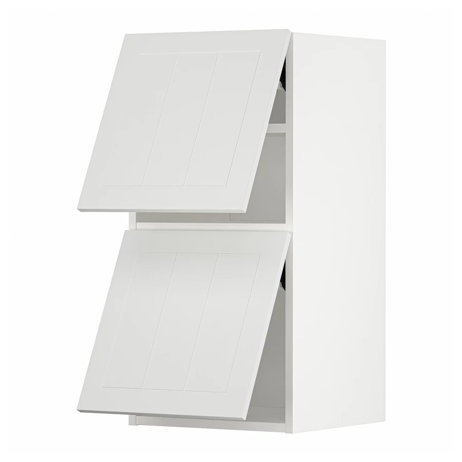 Настенный уровень - IKEA METOD/МЕТОД ИКЕА, 80х40х38,9 см, белый/светло-серый (изображение №1)