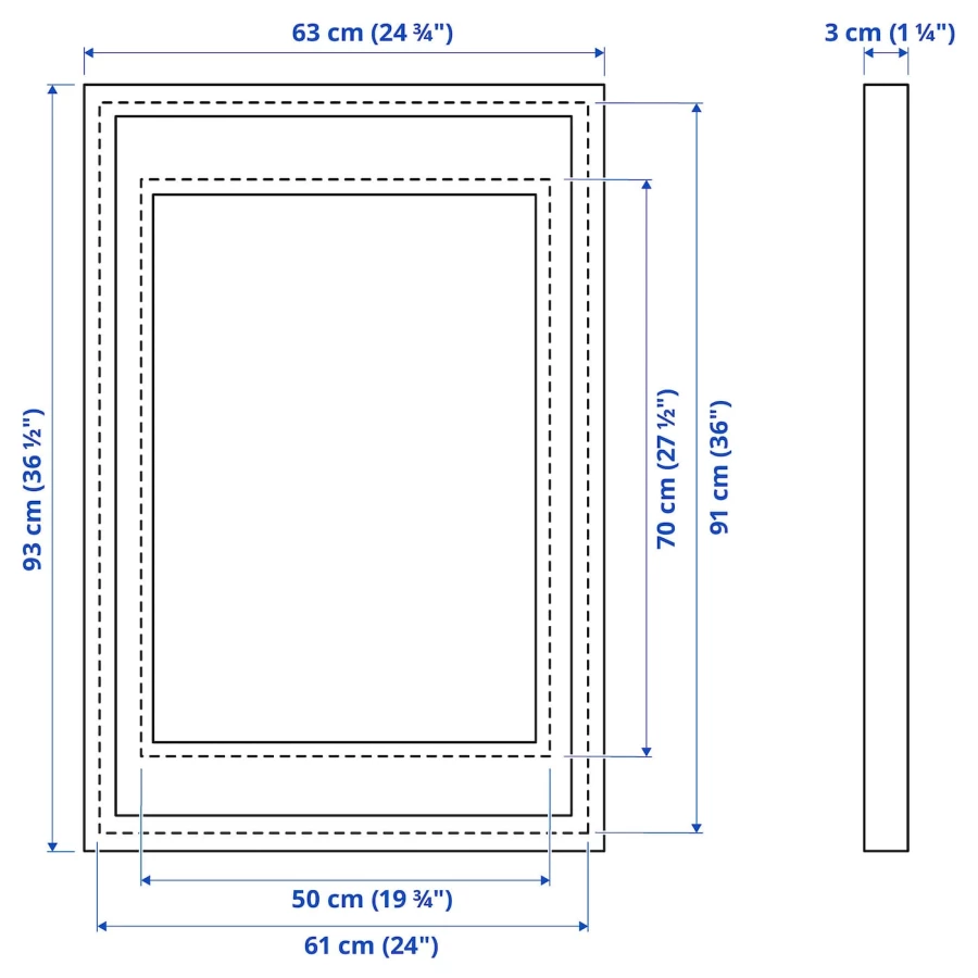 RÖDALM Рамка ИКЕА (изображение №6)