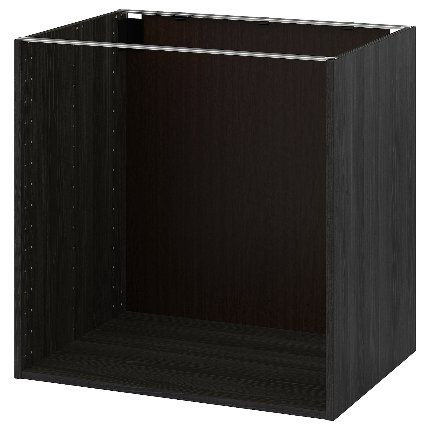 Каркас тумбы - METOD IKEA/МЕТОД ИКЕА, 80х80 см, черный