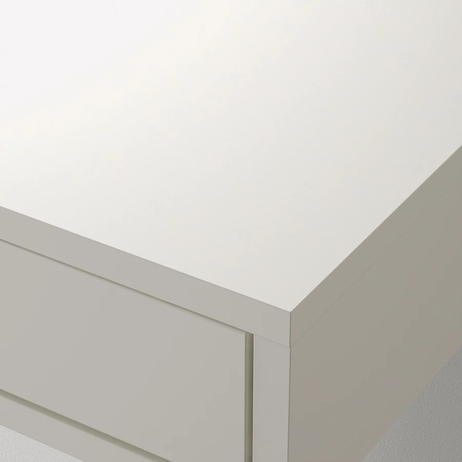 Консольный стол - IKEA EKBY ALEX/ЭКБИ АЛЕКС ИКЕА , 11.5х29х119 см, бежевый (изображение №2)