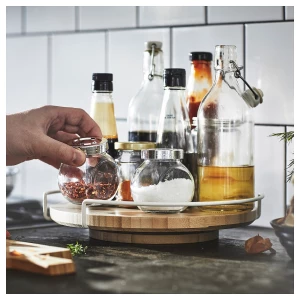 Второе фото. Вращающийся поднос - IKEA APTITLIG, светло-коричневый, APTITLIG ИКЕА