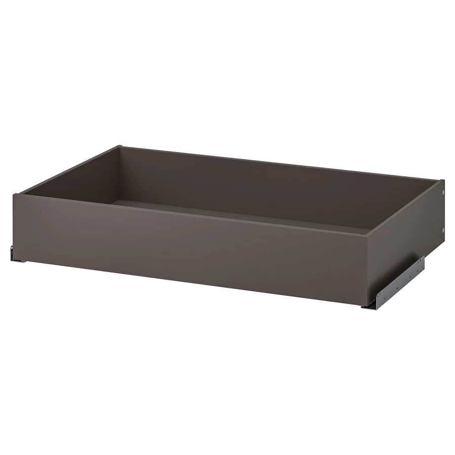 Ящик - IKEA KOMPLEMENT, 16х56,9х92,8 см, черный, КОМПЛИМЕНТ ИКЕА (изображение №1)