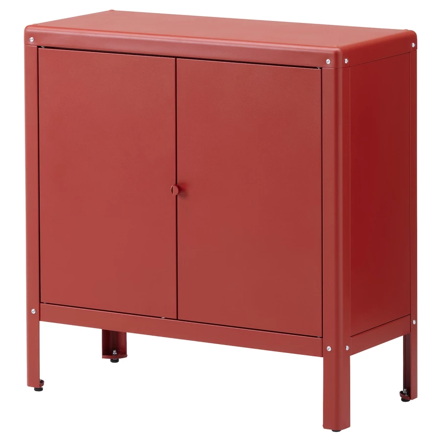 Шкаф для внутреннего/наружного использования - IKEA KOLBJÖRN/KOLBJORN/КОЛБЬЕРН/КОЛБЬЁРН ИКЕА, 35х80х81 см, красный (изображение №1)