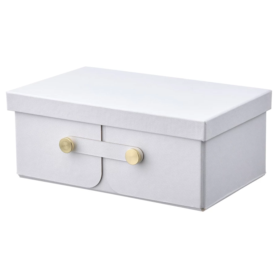 Коробка с отделениями - SPINNROCK IKEA/ СПИННРОКК ИКЕА, 25х16х10 см, белый (изображение №1)