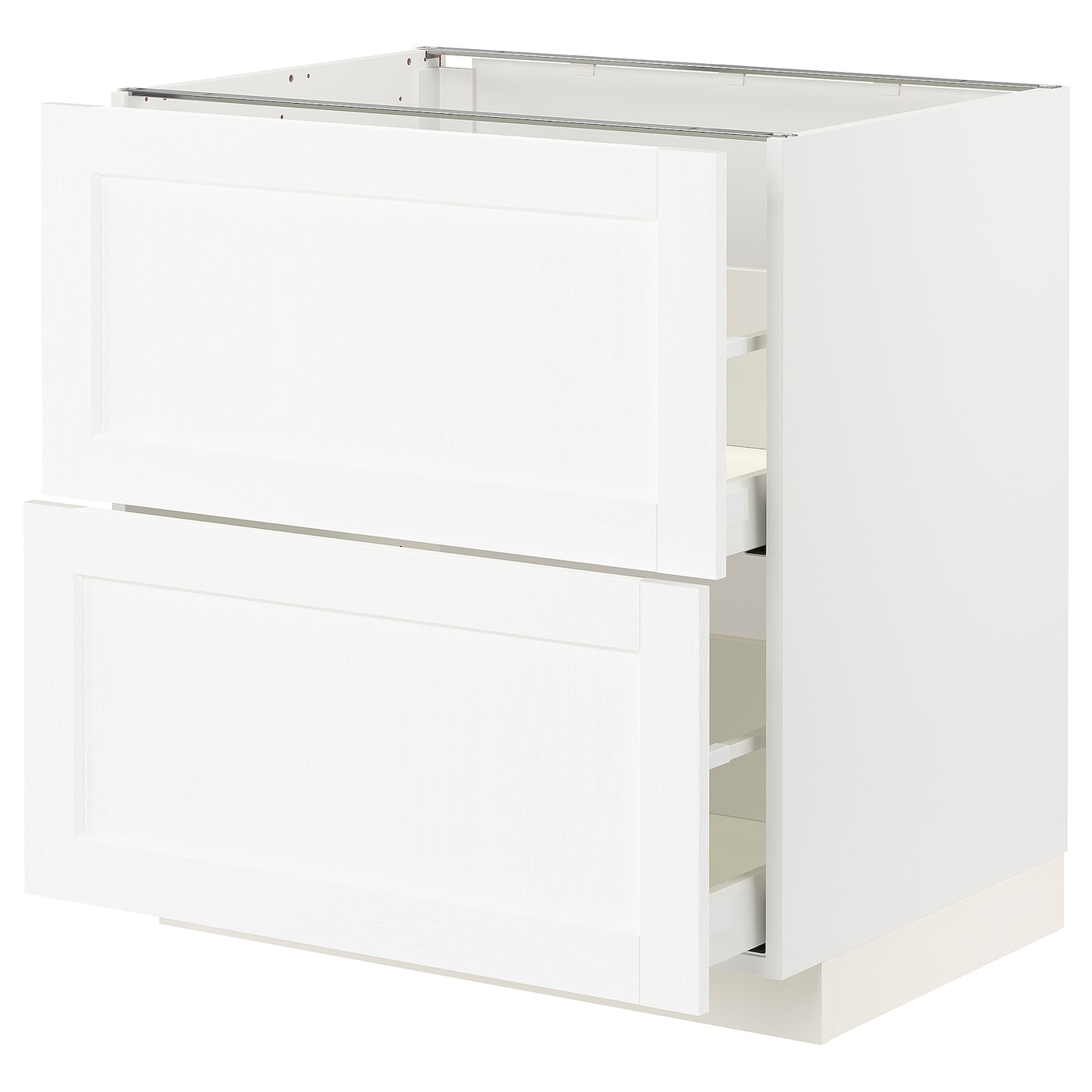 Напольный шкаф  - IKEA METOD MAXIMERA, 88x61,9x80см, белый, МЕТОД МАКСИМЕРА ИКЕА