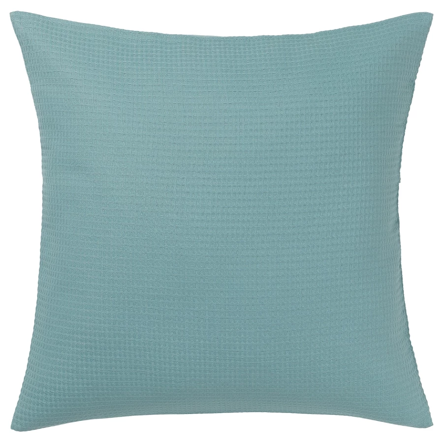Чехол на подушку - EBBATILDA IKEA/ЭББАТИЛЬДА ИКЕА, 50x50 см,  голубой (изображение №3)
