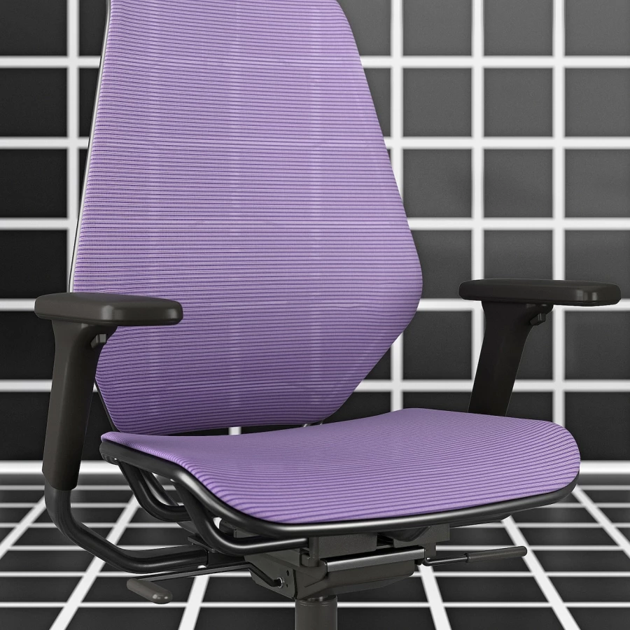 Игровой стул - STYRSPEL IKEA, СТИРСПЕЛ ИКЕА, 69х71 см, фиолетовый (изображение №4)