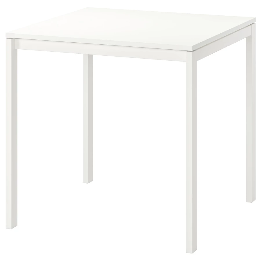 Стол - IKEA MELLTORP, 75х75х74 см, белый, МЕЛЬТОРП ИКЕА (изображение №1)