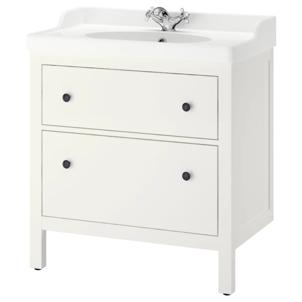 HEMNES / RUTSJÖN Умывальник с ящиками/мойкой/смесителем ИКЕА