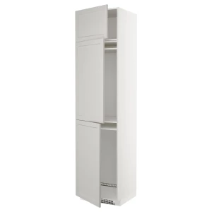 Шкаф для встроенной техники - IKEA METOD, 248x62x60см, белый, МЕТОД ИКЕА