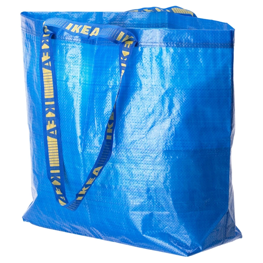 Сумка для хранения - FRAKTA IKEA/ ФРАКТА ИКЕА, 45х45 см, синий (изображение №2)