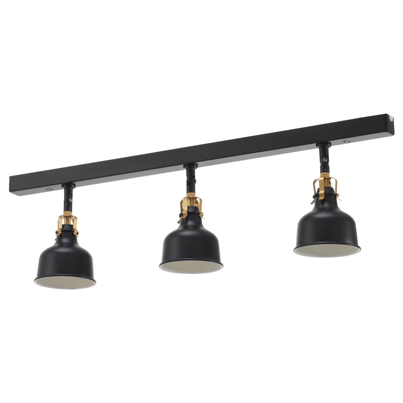Светильники на светодиодах - RANARP  IKEA/РАНАРП ИКЕА, 74 см, черный