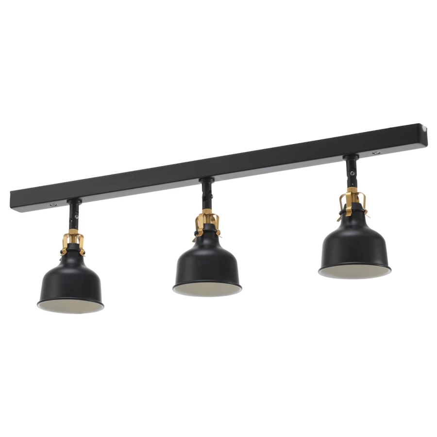 Светильники на светодиодах - RANARP  IKEA/РАНАРП ИКЕА, 74 см, черный (изображение №1)