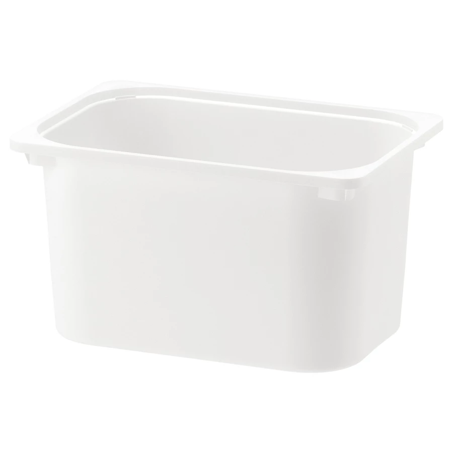 Ящик для хранения игрушек - TROFAST IKEA/ ТРУФАСТ ИКЕА, 42x30x23 см, белый (изображение №1)