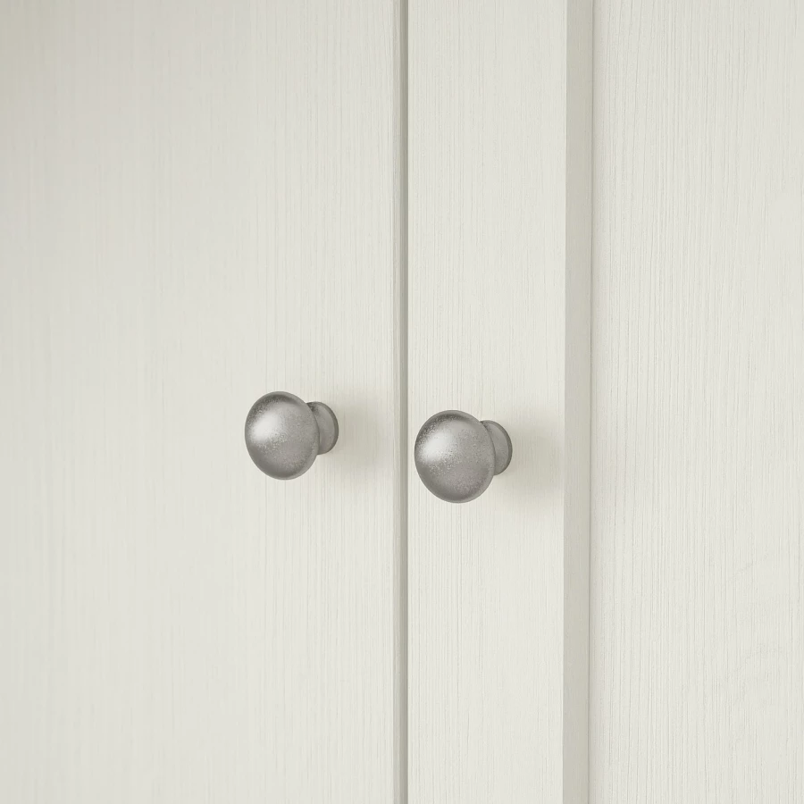Комбинация для хранения со стеклянными дверцами - IKEA HAVSTA/ХАВСТА ИКЕА, 81x47x212 см, белый (изображение №7)