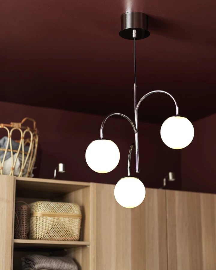 Подвесной светильник - SIMRISHAMN IKEA / СИМРИСХАМН ИКЕА, 55 см, белый ИКЕА, 55 см, белый (изображение №4)