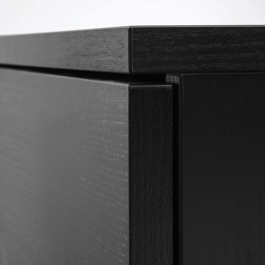 Шкаф для документов - IKEA GALANT/ГАЛАНТ ИКЕА, 120х45х80 см, черный (изображение №7)
