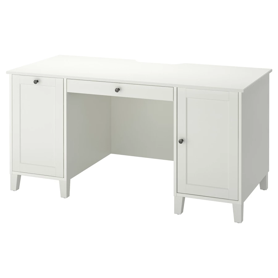 Письменный стол - IKEA IDANÄS/IDANAS, 152x70 см, белый ИДАНЭС/ИДАНАС ИКЕА (изображение №1)