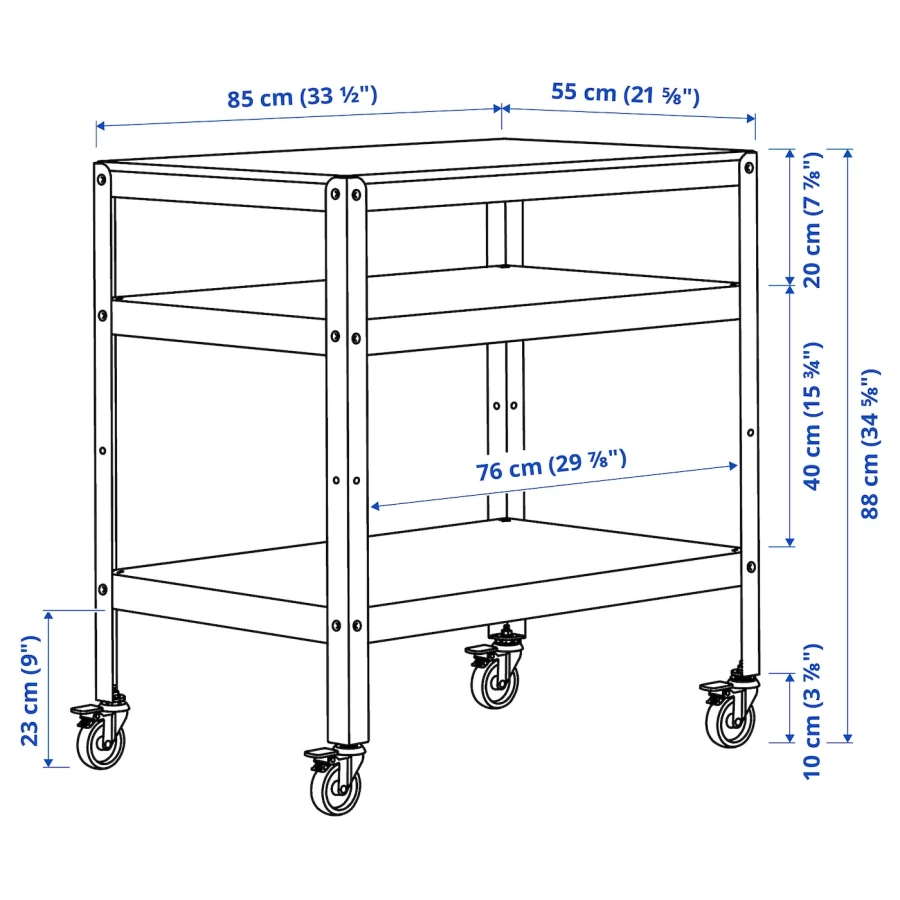 Комбинация для хранения -  BROR IKEA/ БРОР  ИКЕА, зеленый (изображение №7)