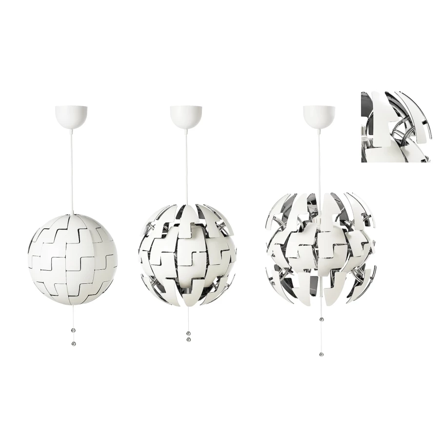 Подвесная лампа - IKEA PS 2014/ ИКЕА PS 2014, 35 см, белый (изображение №4)