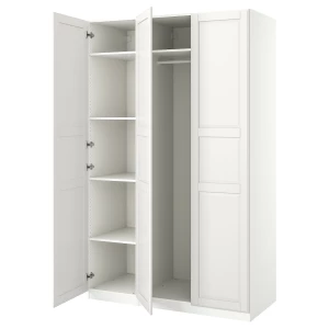 Гардеробная комбинация - IKEA PAX/TYSSEDAL/ПАКС/ТИССЕДАЛЬ ИКЕА, 150x60x236 см, белый