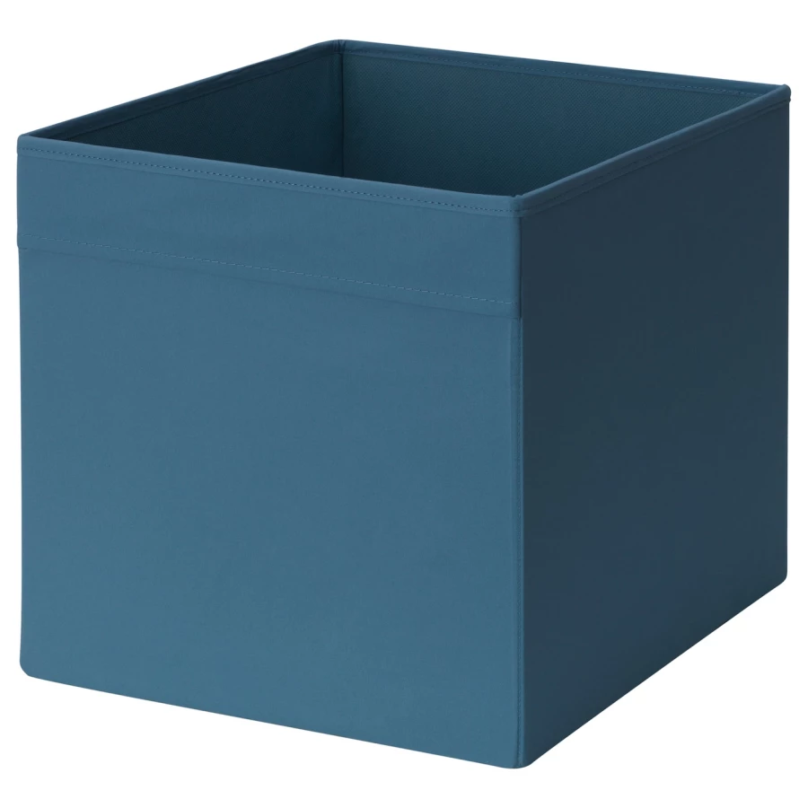Коробка - DRÖNA/ DRОNA IKEA/ ДРЕНА ИКЕА, 33х33 см, синий (изображение №1)