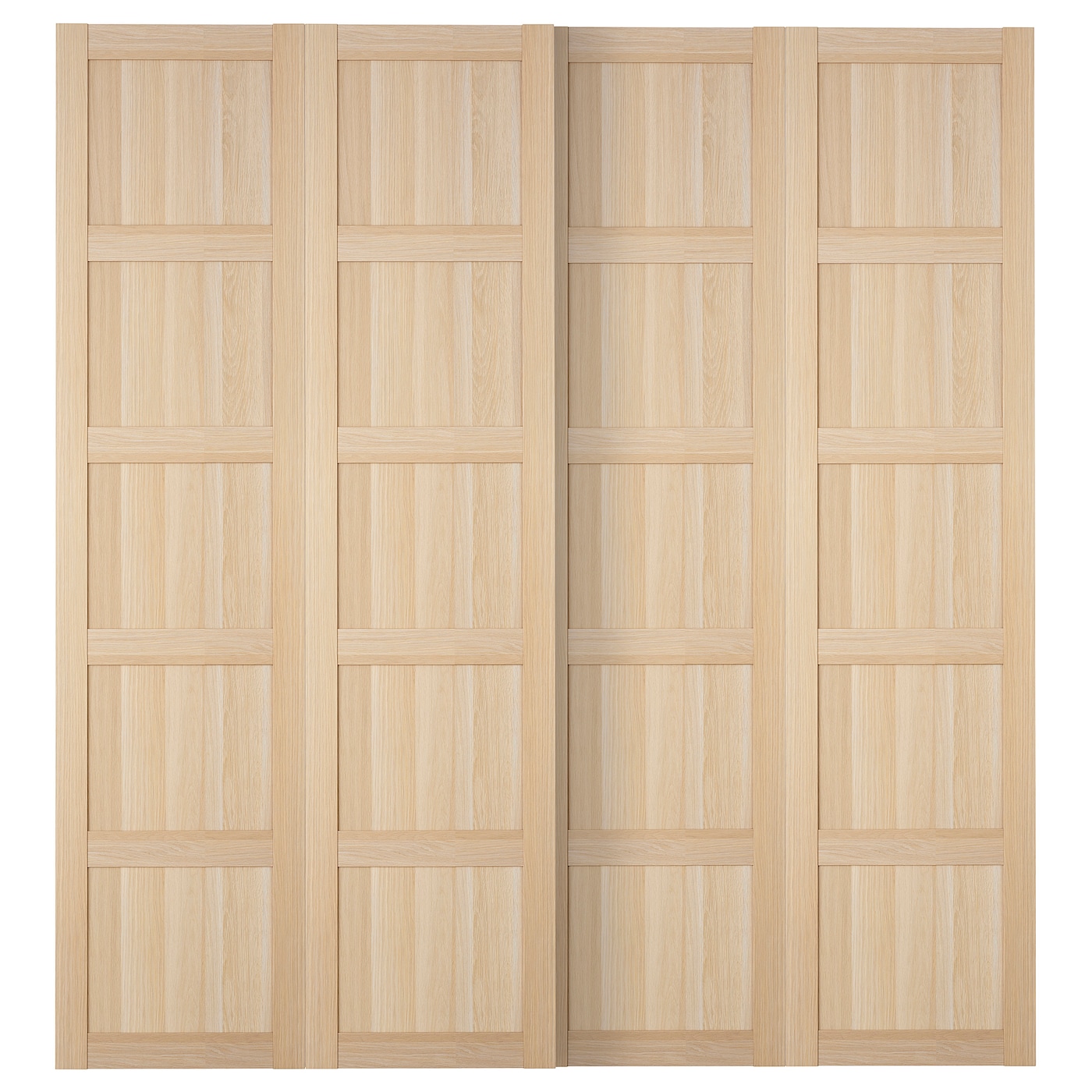 Раздвижные двери - BERGSBO  IKEA/ БЕРГСБУ ИКЕА, 236х200 см,  бежевый