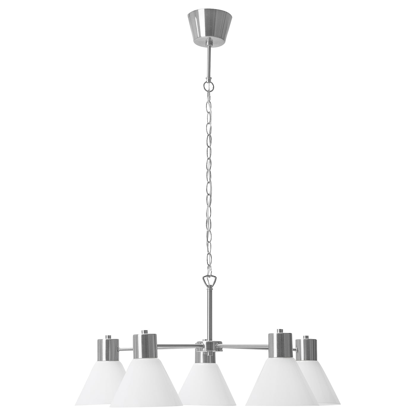 Люстра - FLUGBO IKEA/ ФЛУГБУ ИКЕА,  77 см, белый