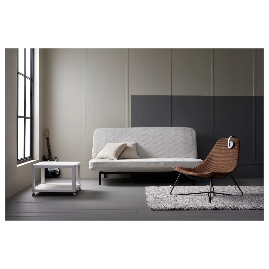 Столик придиванный - IKEA TINGBY/ТИНГБИ ИКЕА, 45х64х64 см, белый (изображение №2)