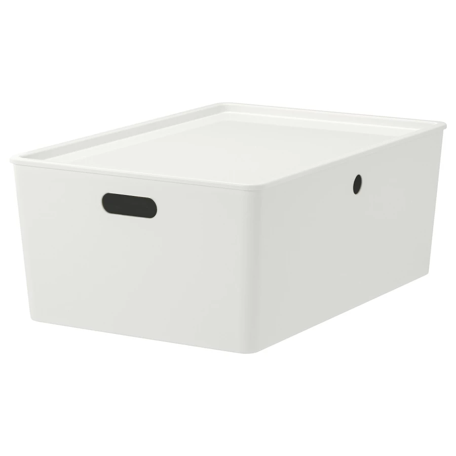 Органайзер - IKEA KUGGIS/КУГГИС ИКЕА, 37x54x21 см, белый (изображение №1)