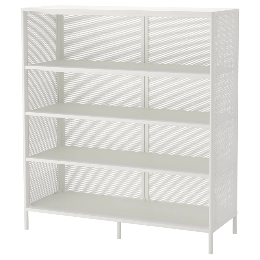 Стеллаж - IKEA BEKANT, 134х121х45 см, белый, БЕКАНТ ИКЕА (изображение №1)