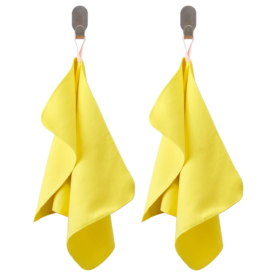 Полотенце для рук - IKEA DAJLIEN, 50х30 см, желтое, ДАЖЛИЕН ИКЕА (изображение №1)