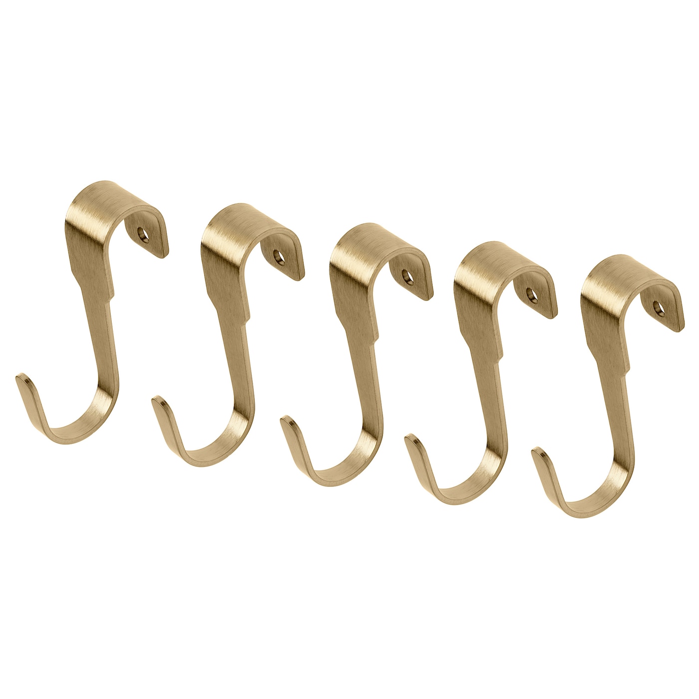Крючок - HULTARP IKEA/ ГУЛЬТАРП ИКЕА, 7 см, золотой