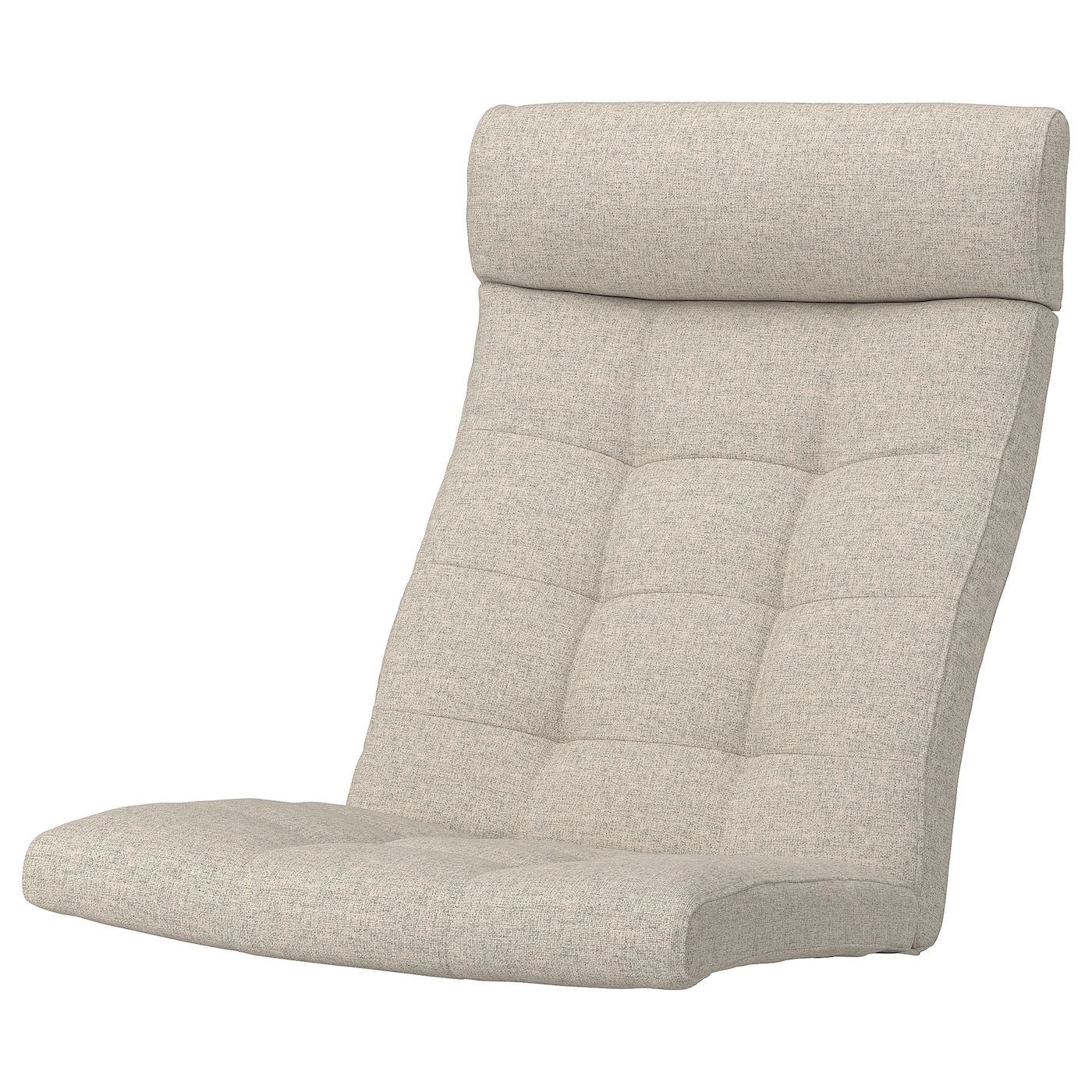Подушка на кресло - POÄNG /POANG IKEA /  ПОЭНГ ИКЕА,  137х55 см, бежевый
