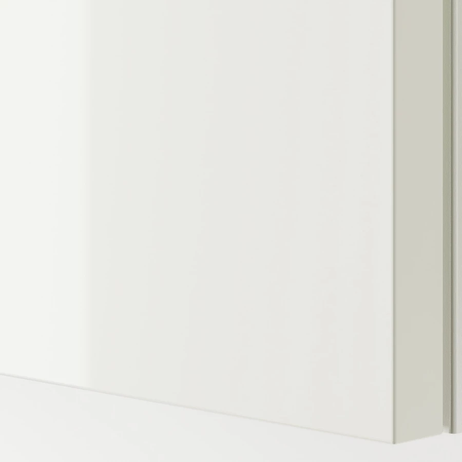 Пара рам раздвижных дверей - HASVIK IKEA/ ХАСВИК ИКЕА, 150х236 см, белый (изображение №3)