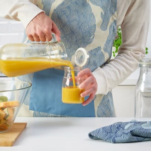 KORKEN Баночка в форме бутылки с крышкой ИКЕА