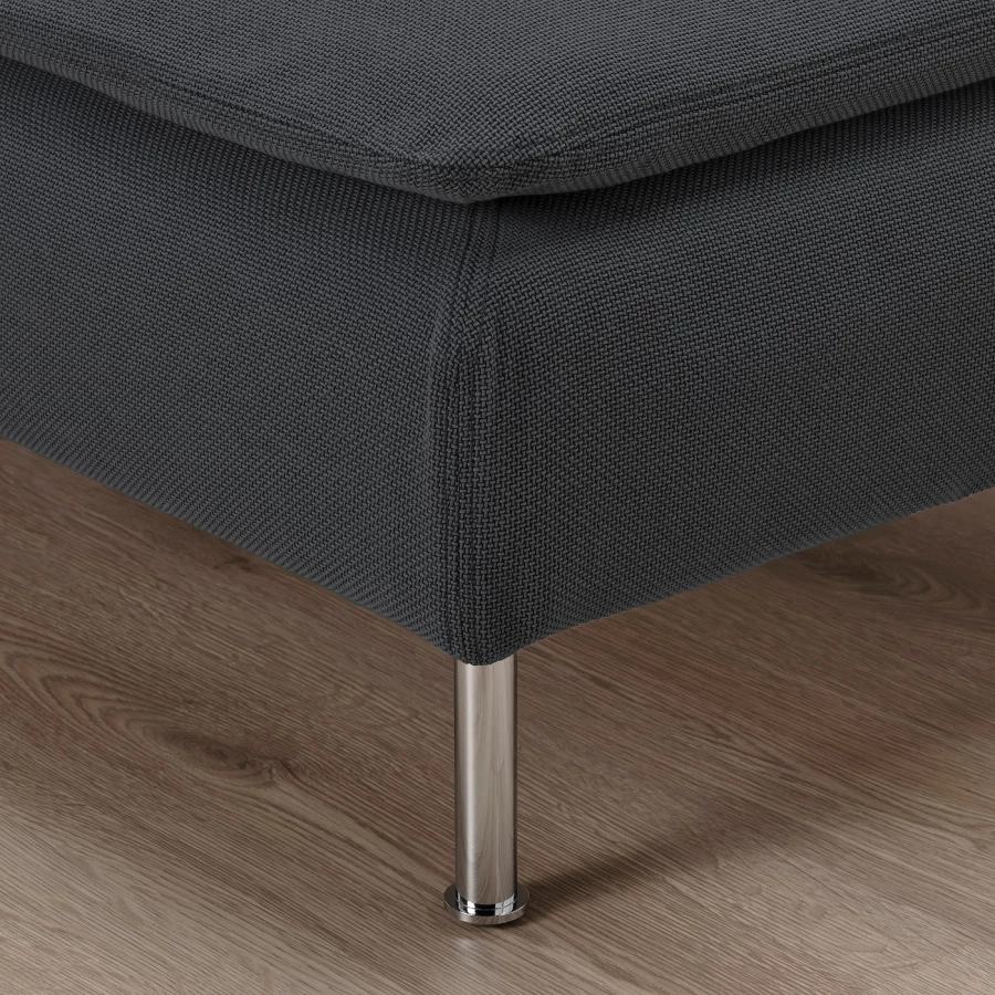Кресло-кровать - IKEA SÖDERHAMN/SODERHAMN/СЕДЕРХАМН ИКЕА, 83х93х151 см, чёрный (изображение №5)