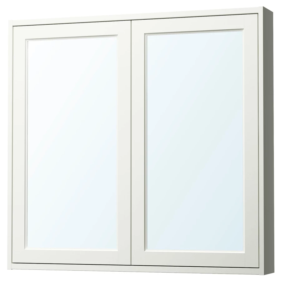 Зеркальный шкаф - TÄNNFORSEN / TАNNFORSEN IKEA/ ТАННФОРСЕН ИКЕА, 100х15х95 см, белый (изображение №1)